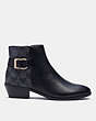 COACH®,DANY BOOTIE,mixedmaterial,Black,Angle View