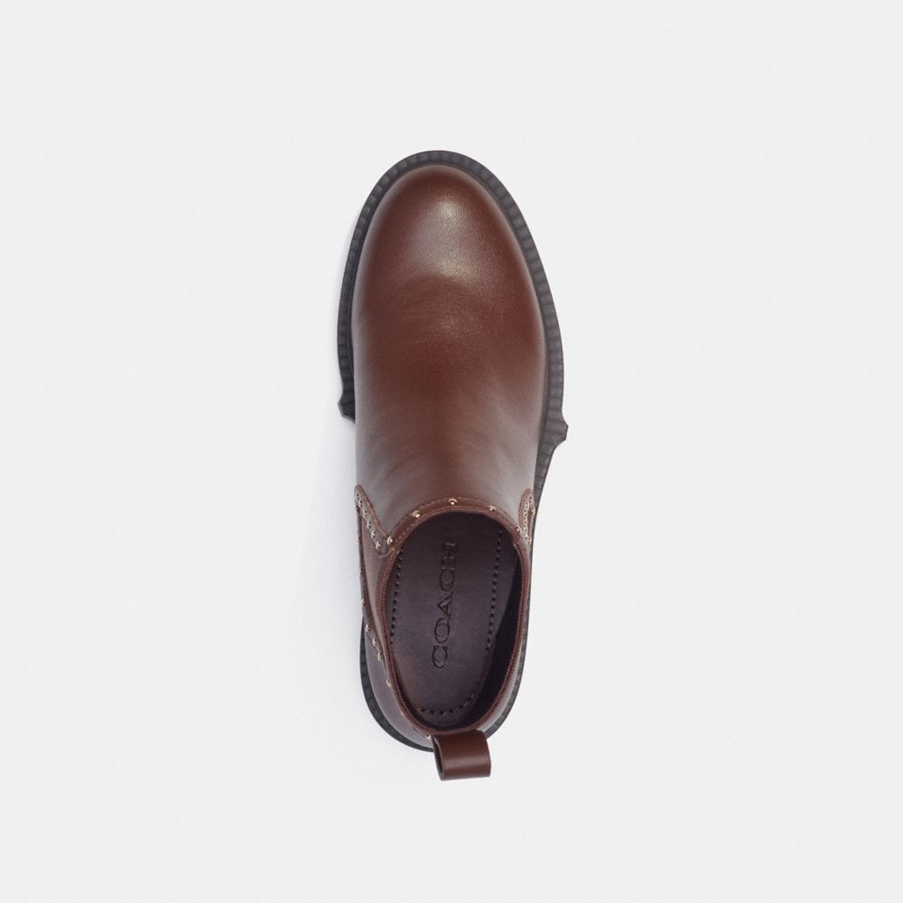 COACH®,Lory Bootie,,Inside View,Top View