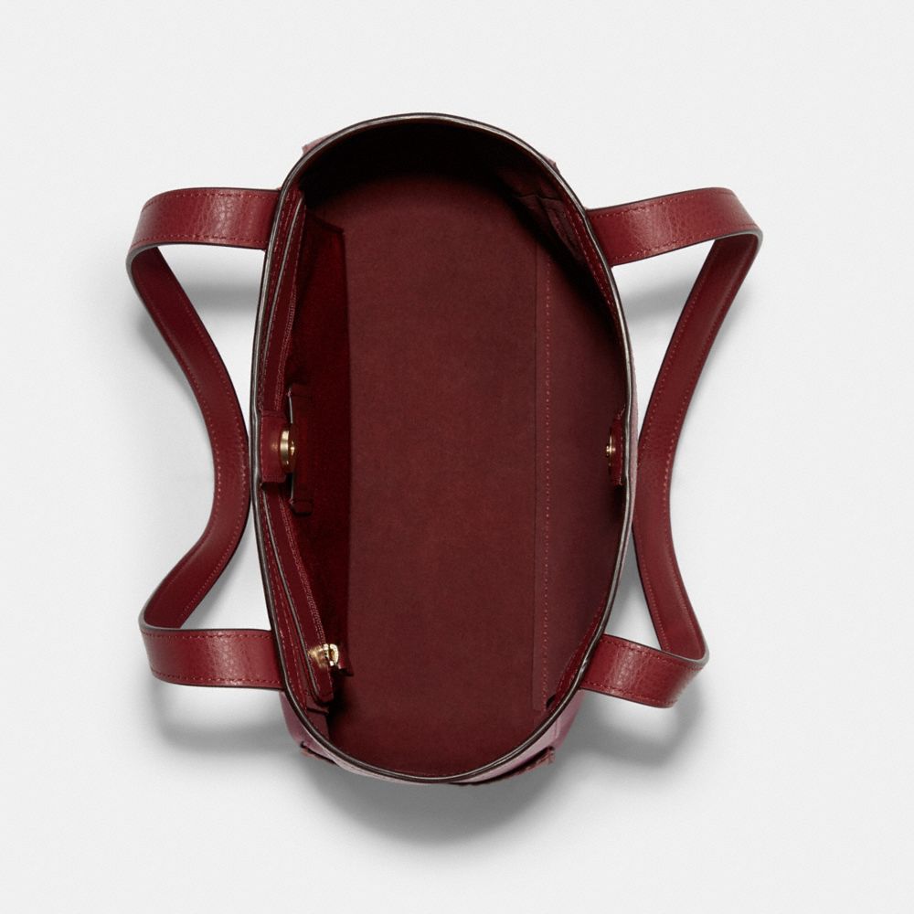COACH®,Tote 27 In Colorblock With Horse And Carriage,,Inside View,Top View