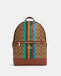 Kenley Backpack In Signature Canvas With Stripe