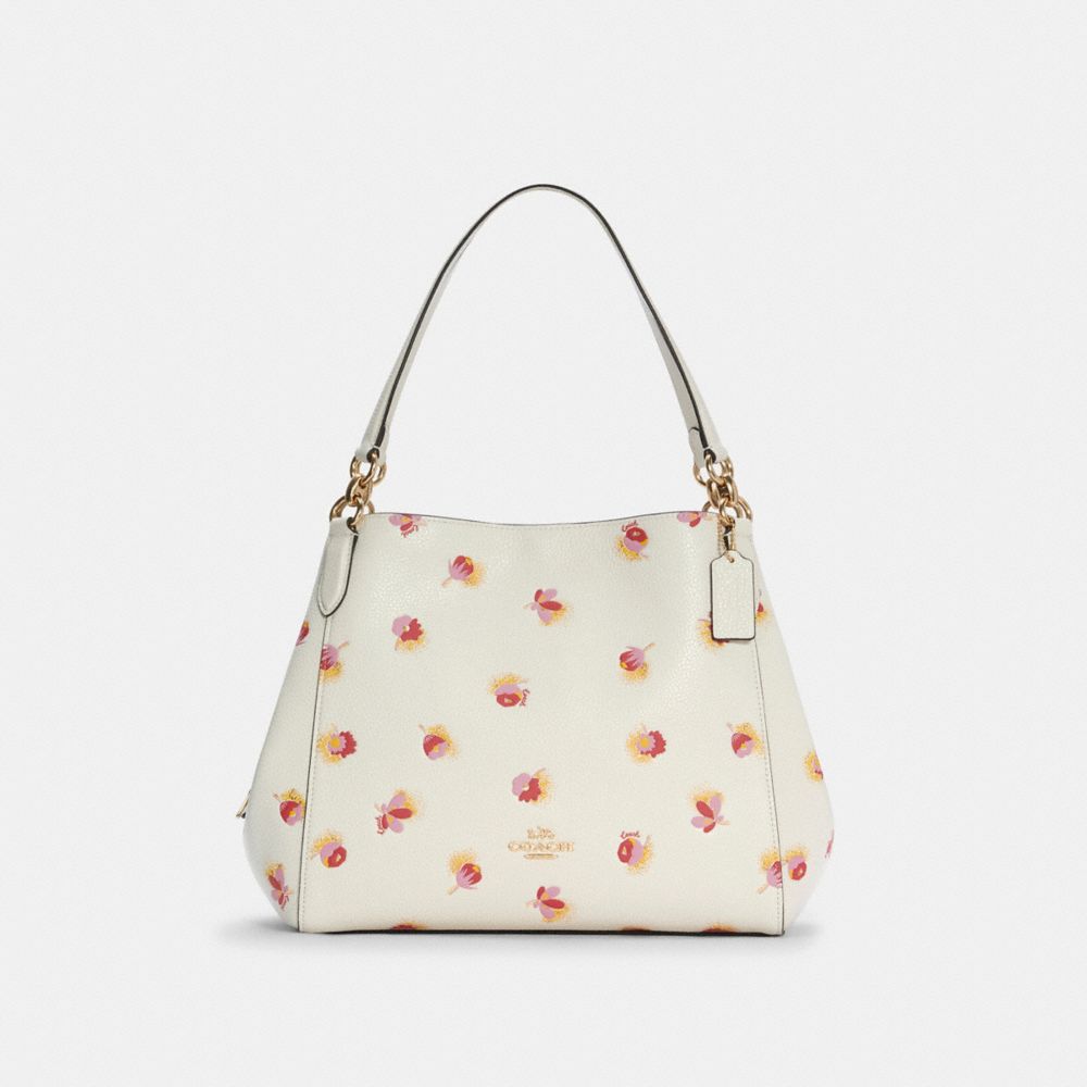 Coach hallie discount shoulder bag blossom