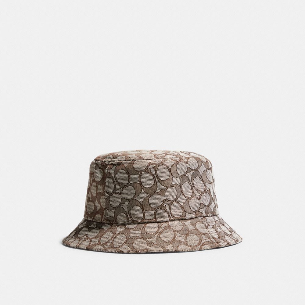 Signature Jacquard Bucket Hat