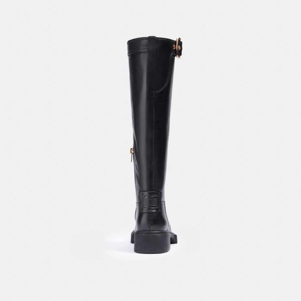 COACH®,LEIGH BOOT,Black,Alternate View