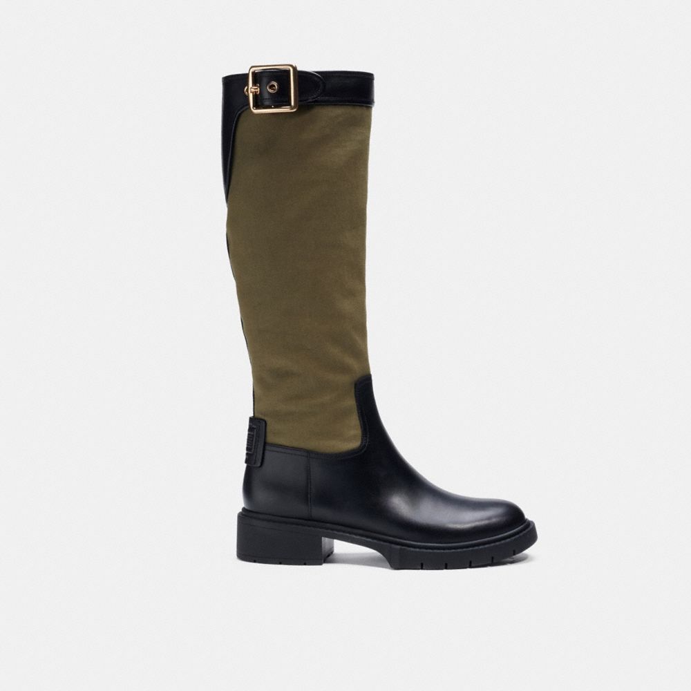COACH®,Leigh Boot,,Angle View