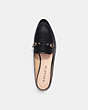 COACH®,IRENE MULE,Leather,Black,Inside View,Top View
