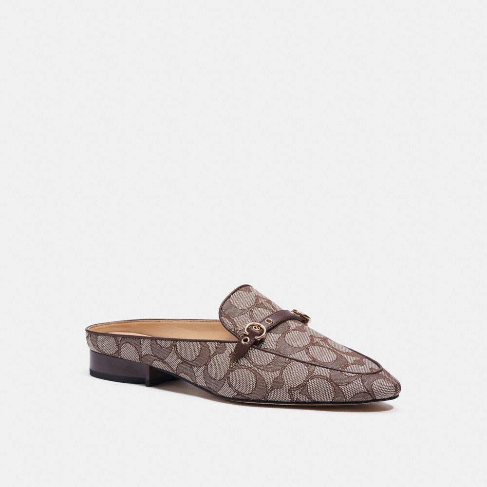 Louis Vuitton Easy Mule Fur, Leather Backless Shoe