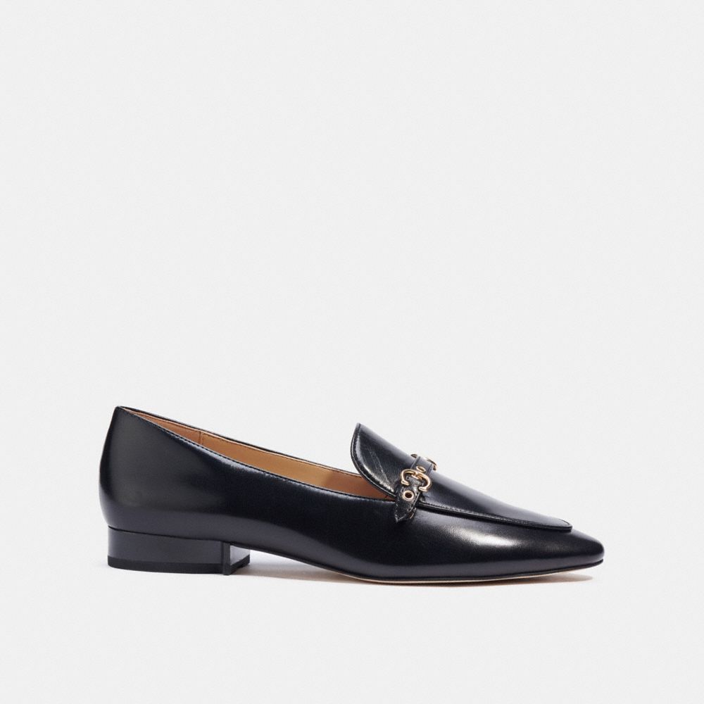 Coach patent clearance leather loafers