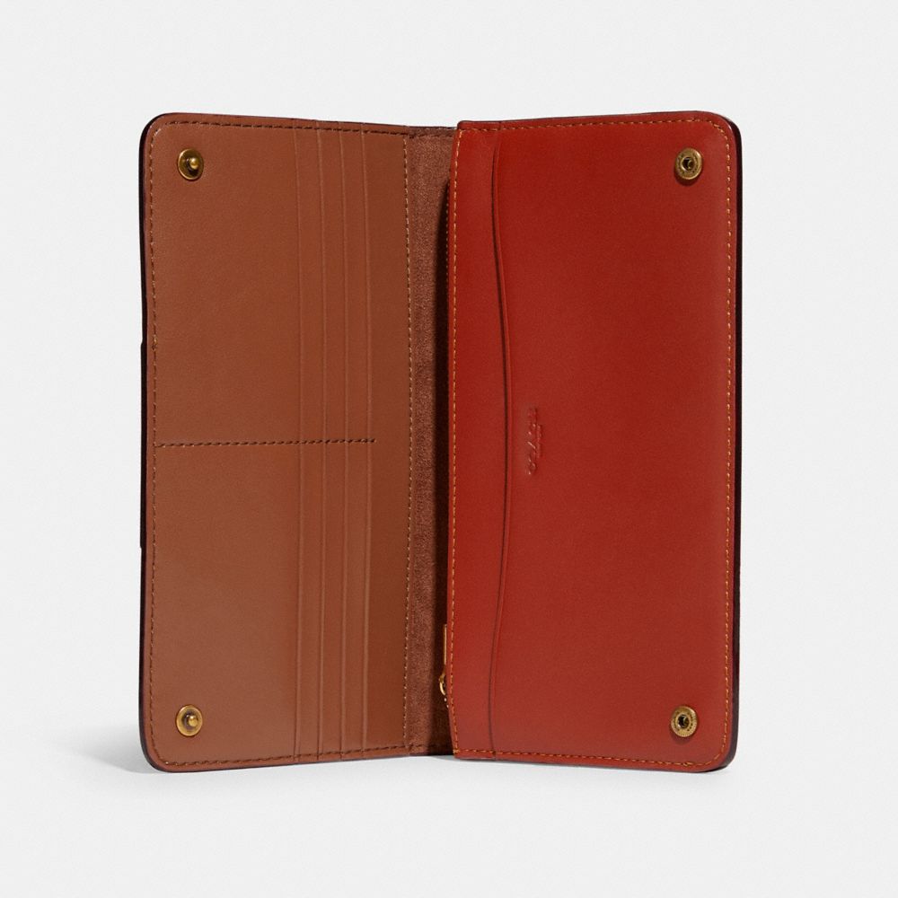 COACH Calf Leather Slim Card Case