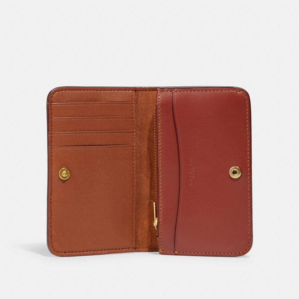 Slim Card Case In Signature Canvas