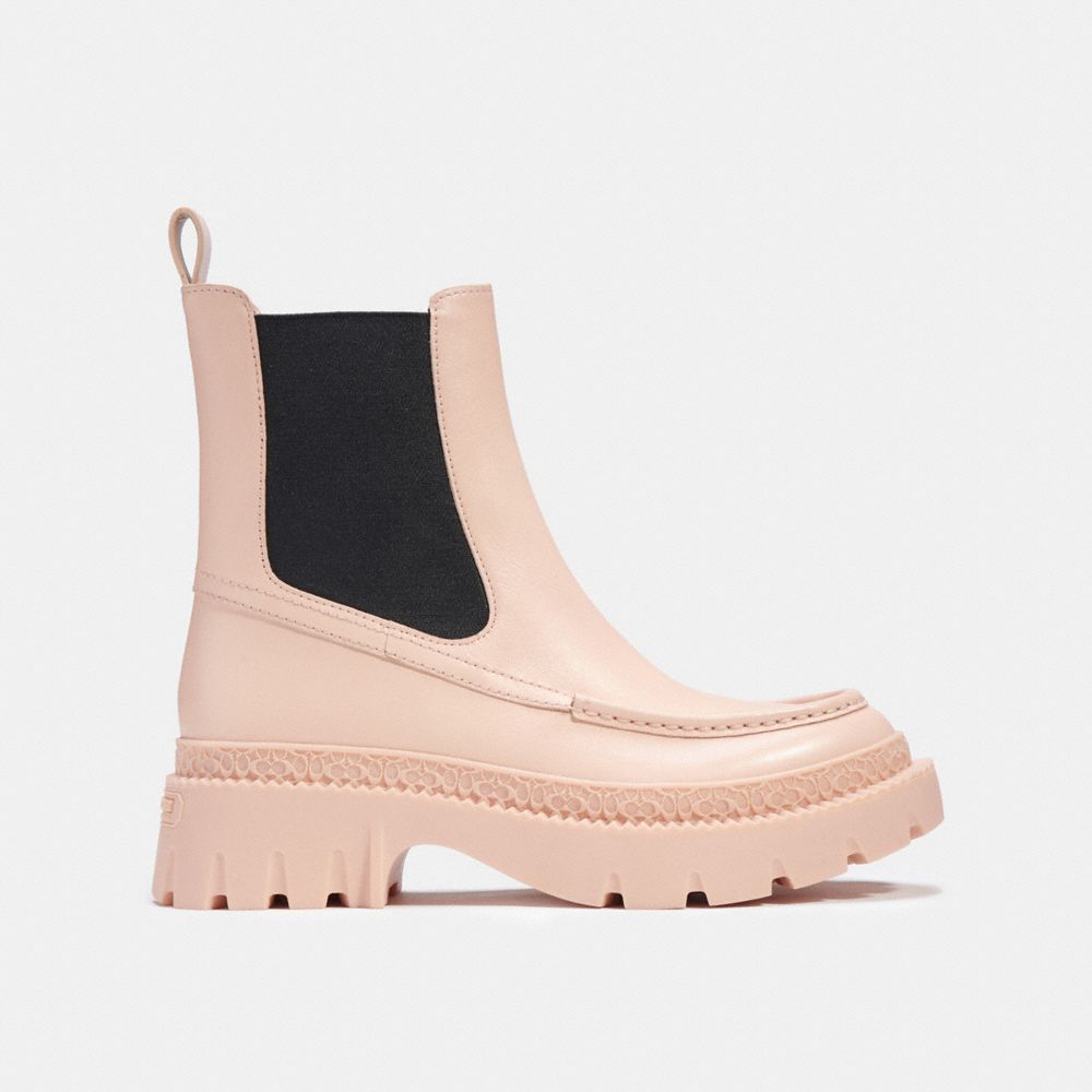 COACH®,BOTTINES JOEY,Pêche délavée,Angle View