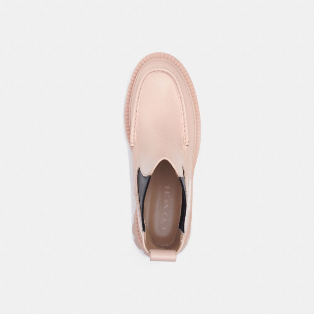 COACH®,BOTTINES JOEY,Pêche délavée,Inside View,Top View