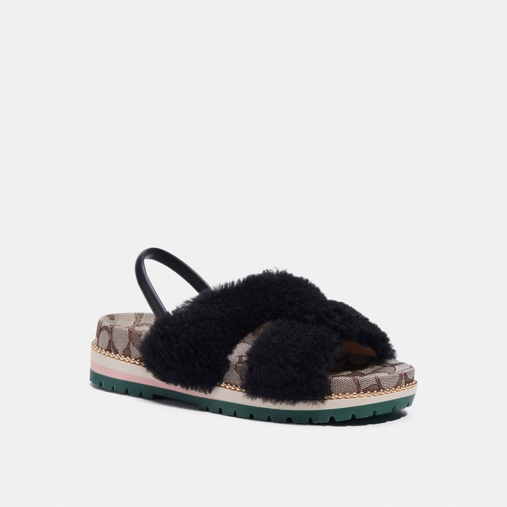 COACH®,Tally Sandal,,Front View