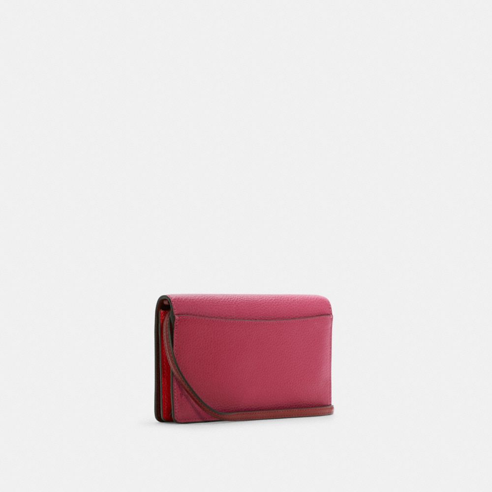 COACH®  Anna Foldover Clutch Crossbody In Colorblock