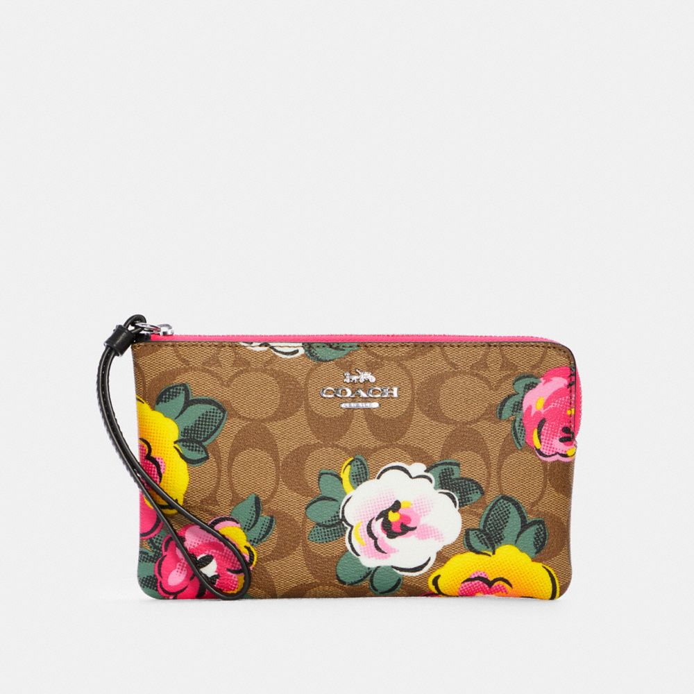 Coach store rose wristlet