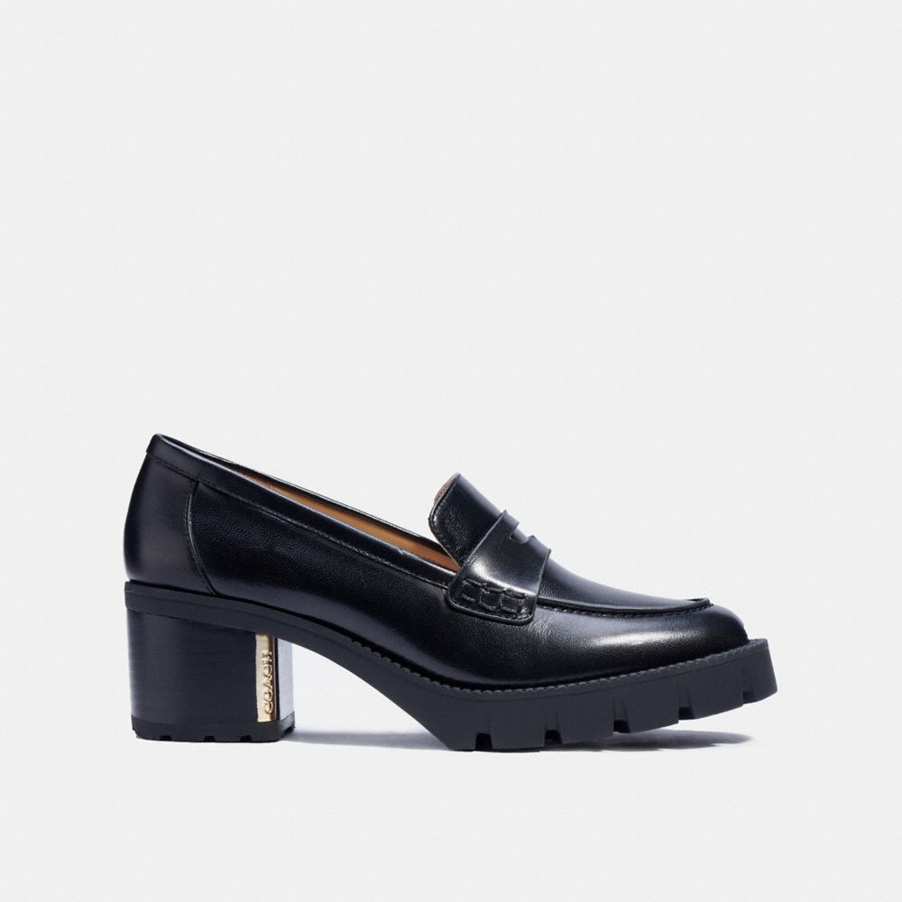 COACH®,Cora Loafer Pump,,Angle View