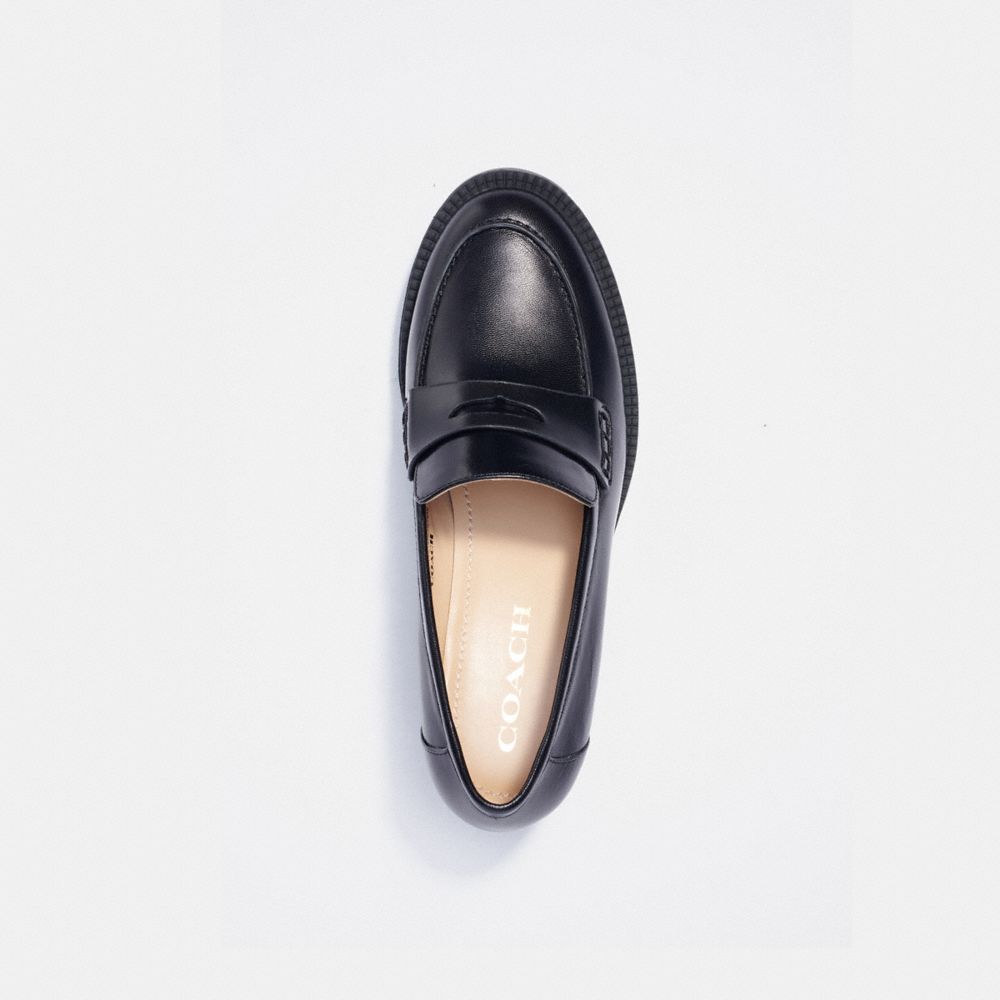 COACH®,Cora Loafer Pump,,Inside View,Top View