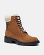 COACH®,LORIMER BOOTIE,Raw Umber,Front View
