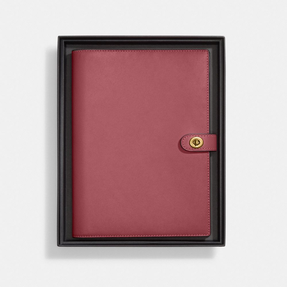 Agenda Cover, Large, Smooth Leather