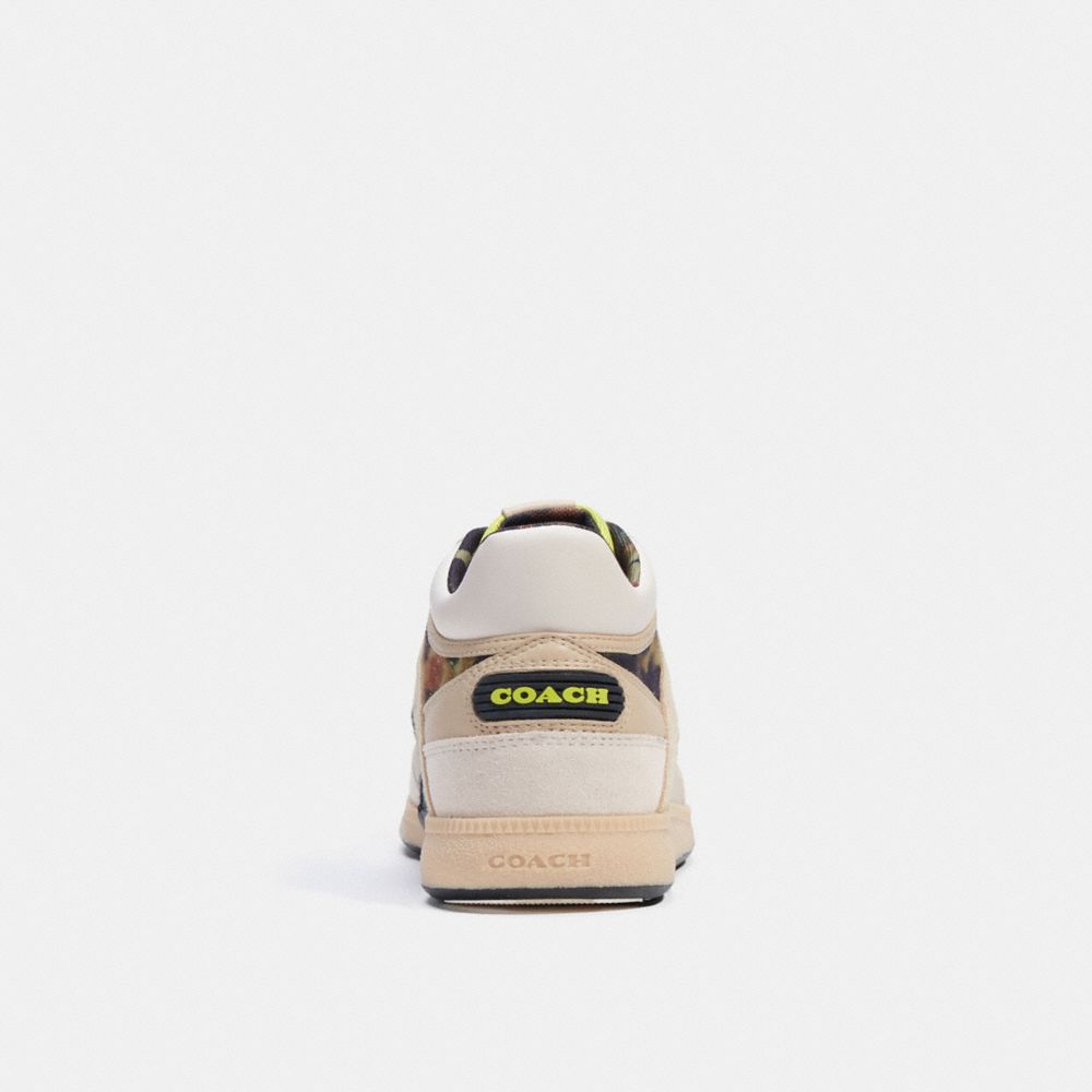Citysole Mid Top Sneaker With Camo Print