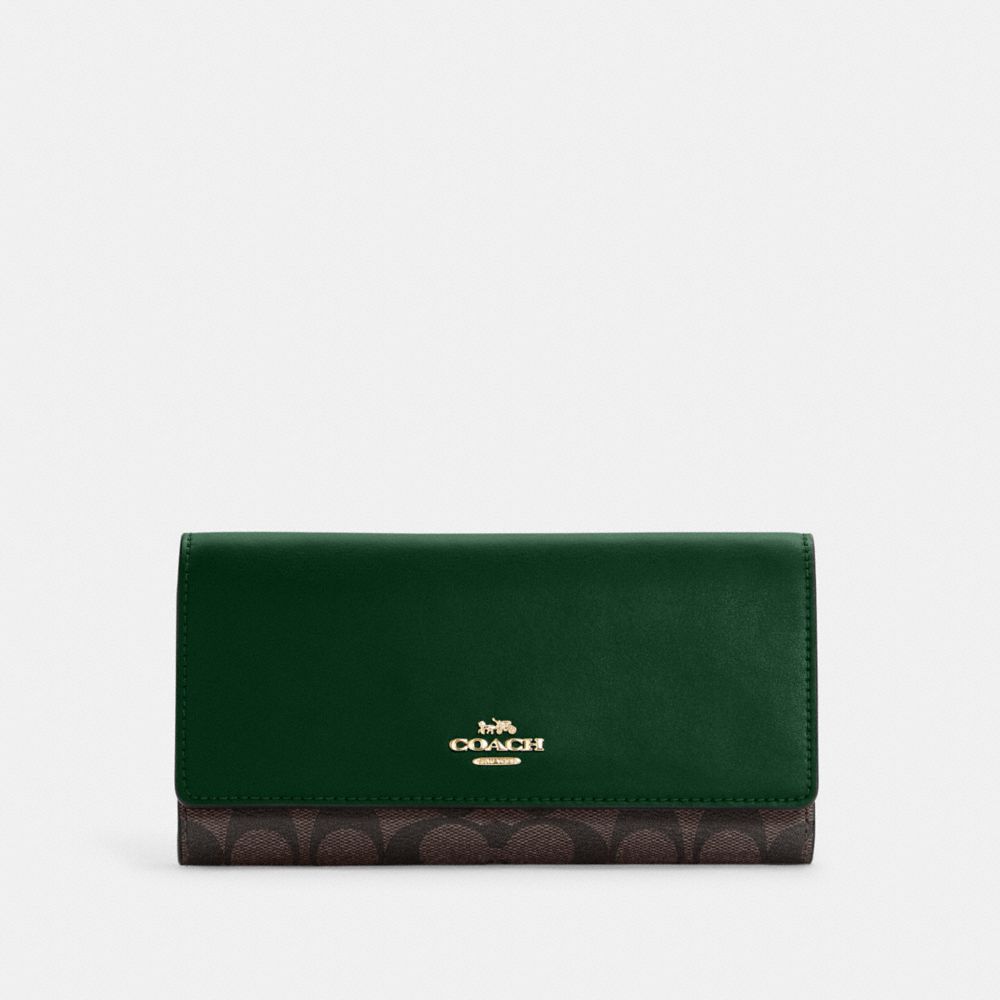 Slim envelope wallet outlet in signature canvas