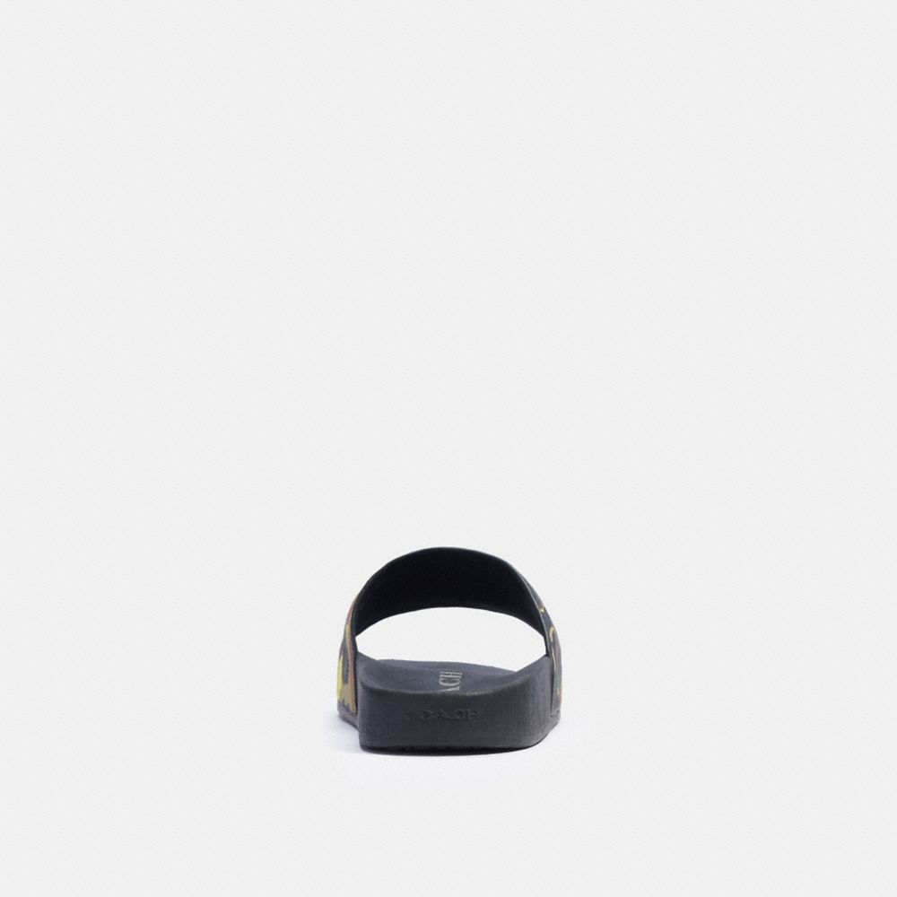 COACH®,SLIDE WITH CAMO PRINT,Rubber,Wildbeast,Alternate View