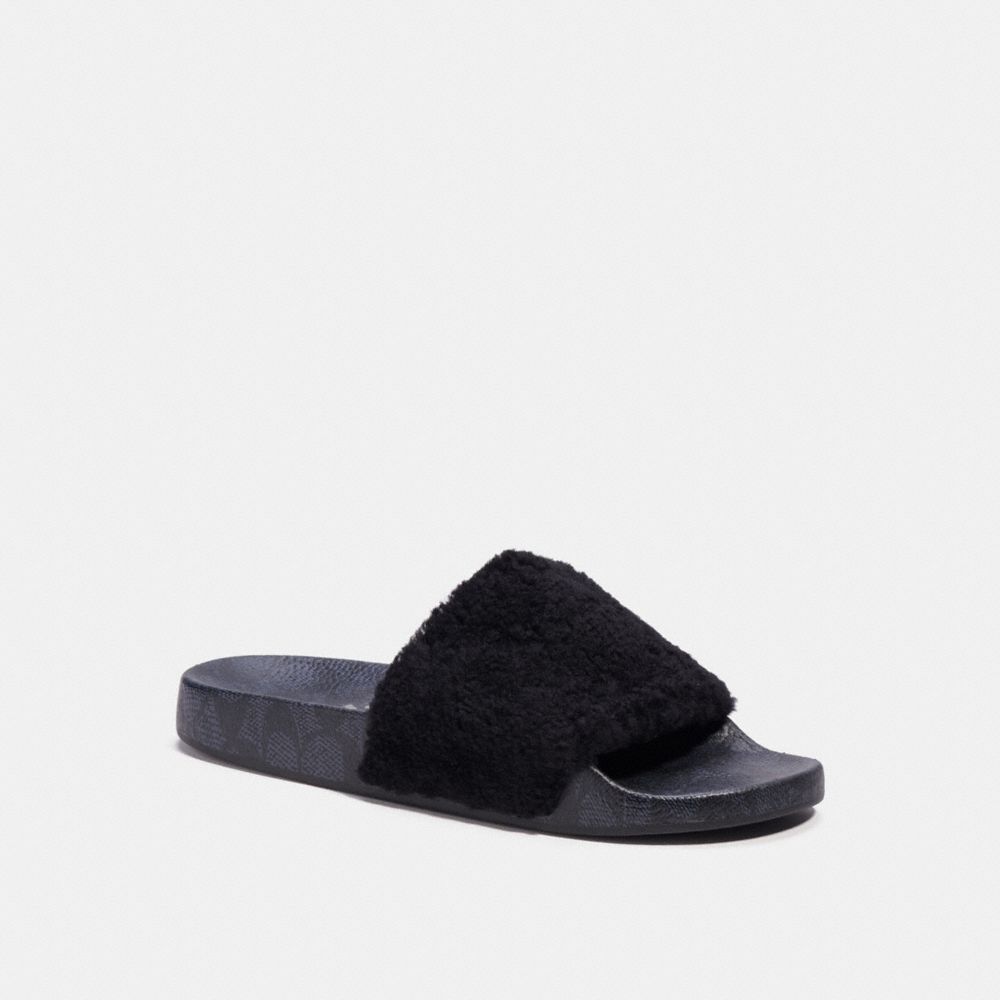 Slide With Shearling