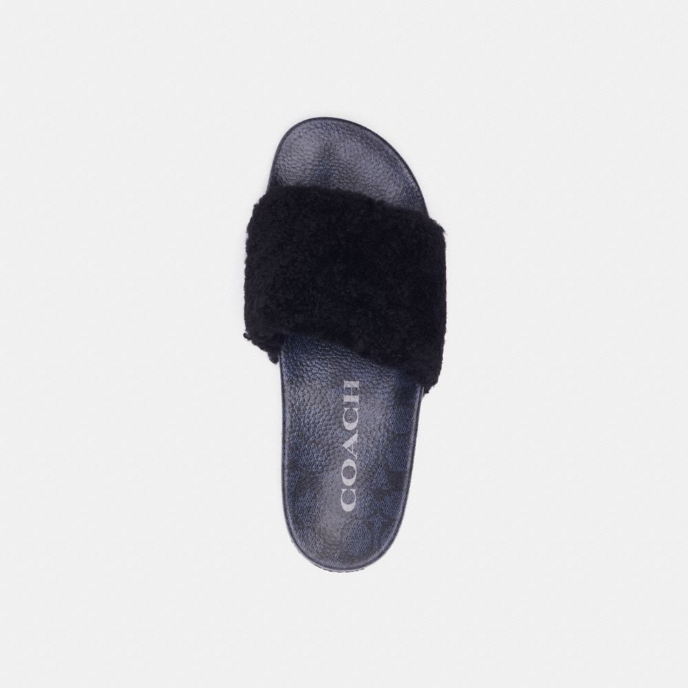 Slide With Shearling