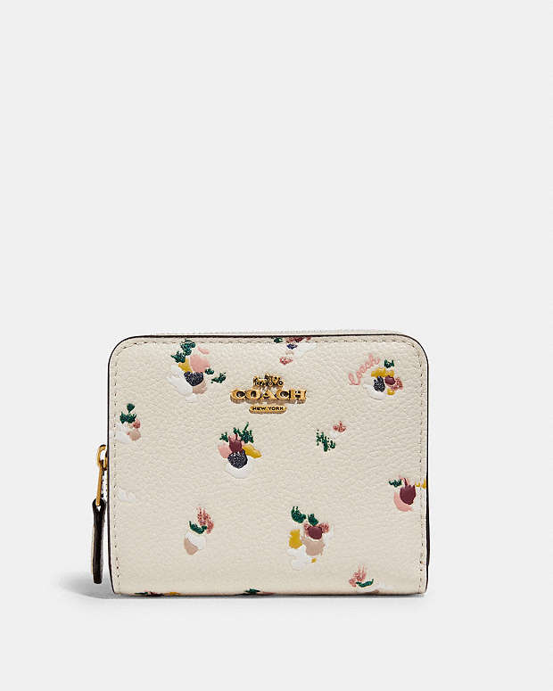 COACH® | Billfold Wallet With Floral Print