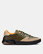 COACH®,CITYSOLE COURT SNEAKER,n/a,Olive Drab,Front View
