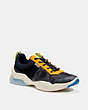 COACH®,CITYSOLE RUNNER,n/a,Midnight Navy Black,Angle View
