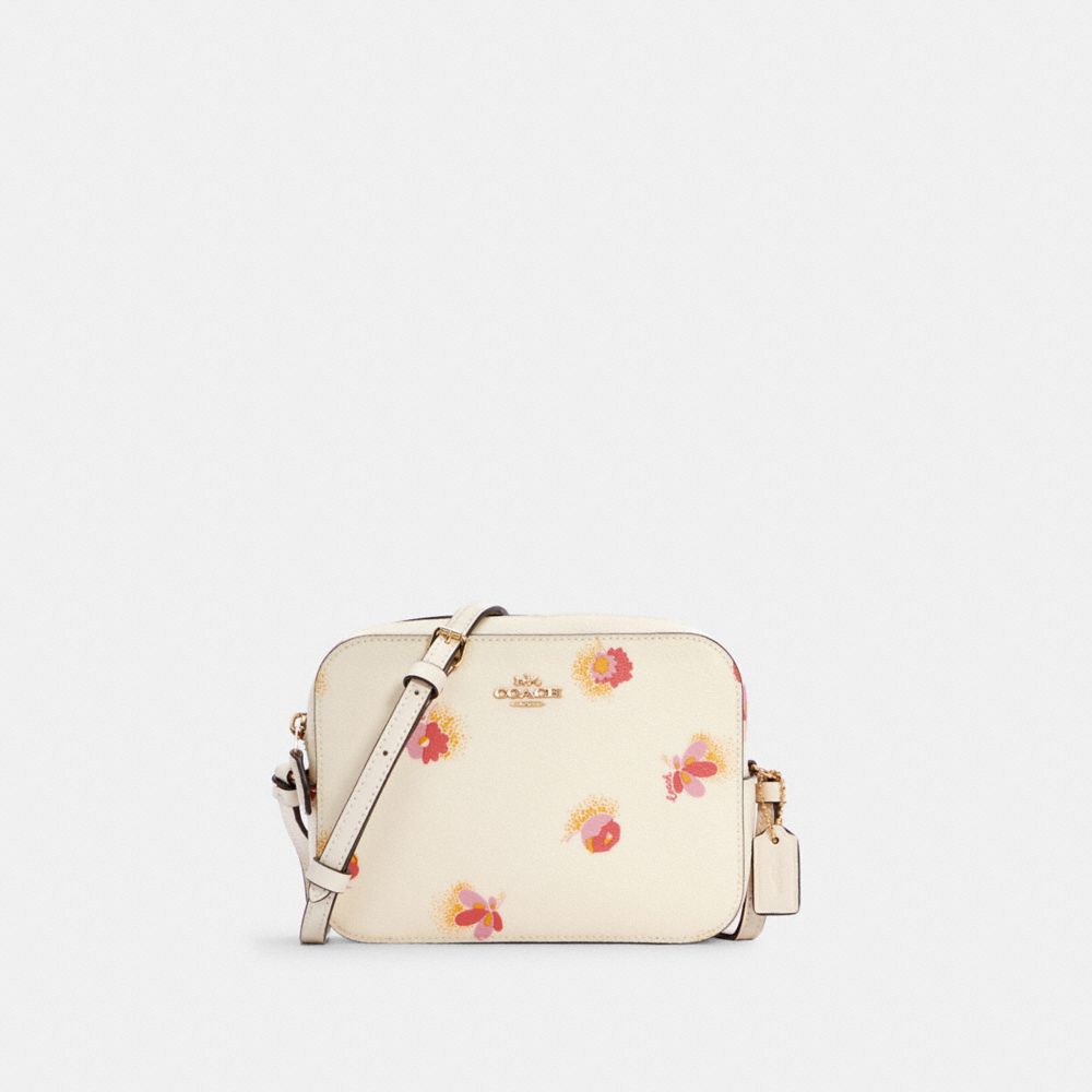 Coach camera store bag floral