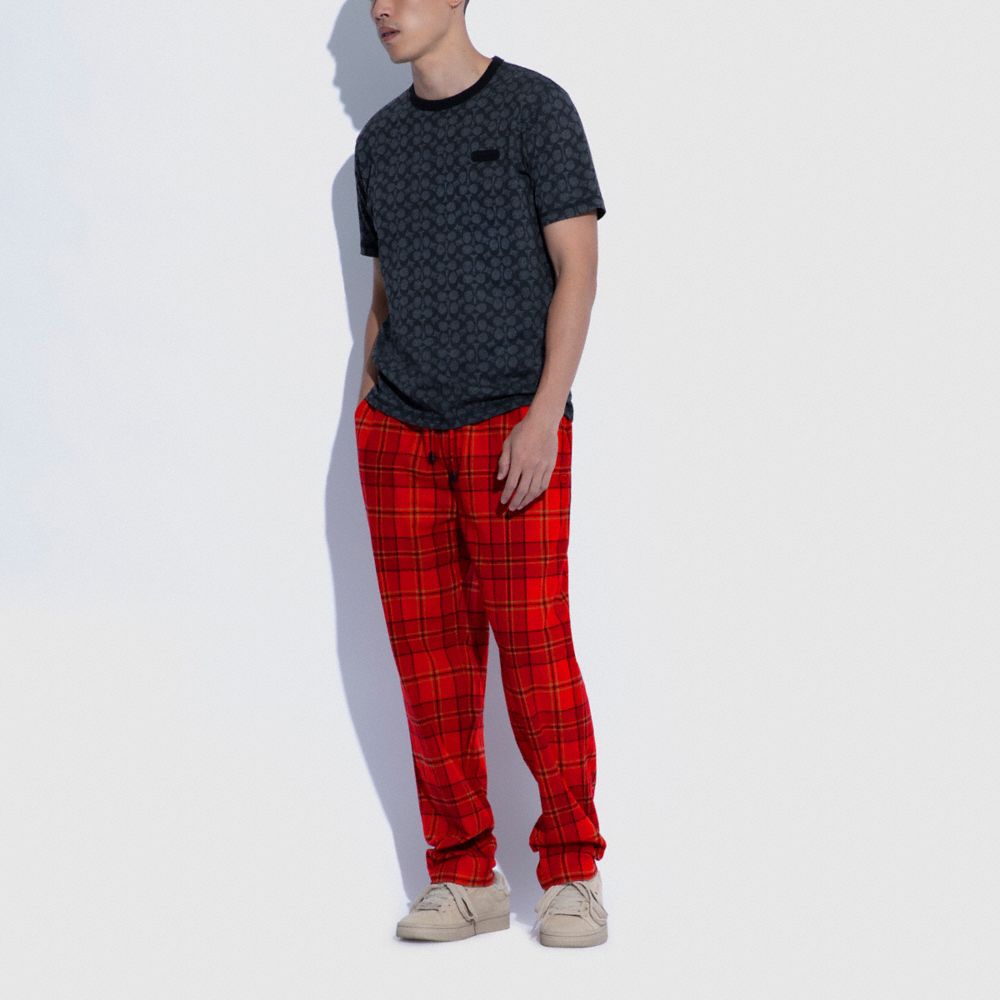 Plaid Pajama Pants | COACH®