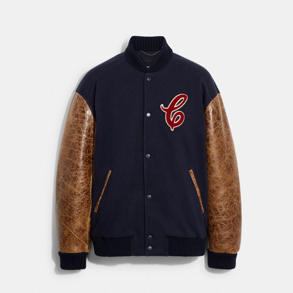 Shearling Varsity Jacket | COACH®