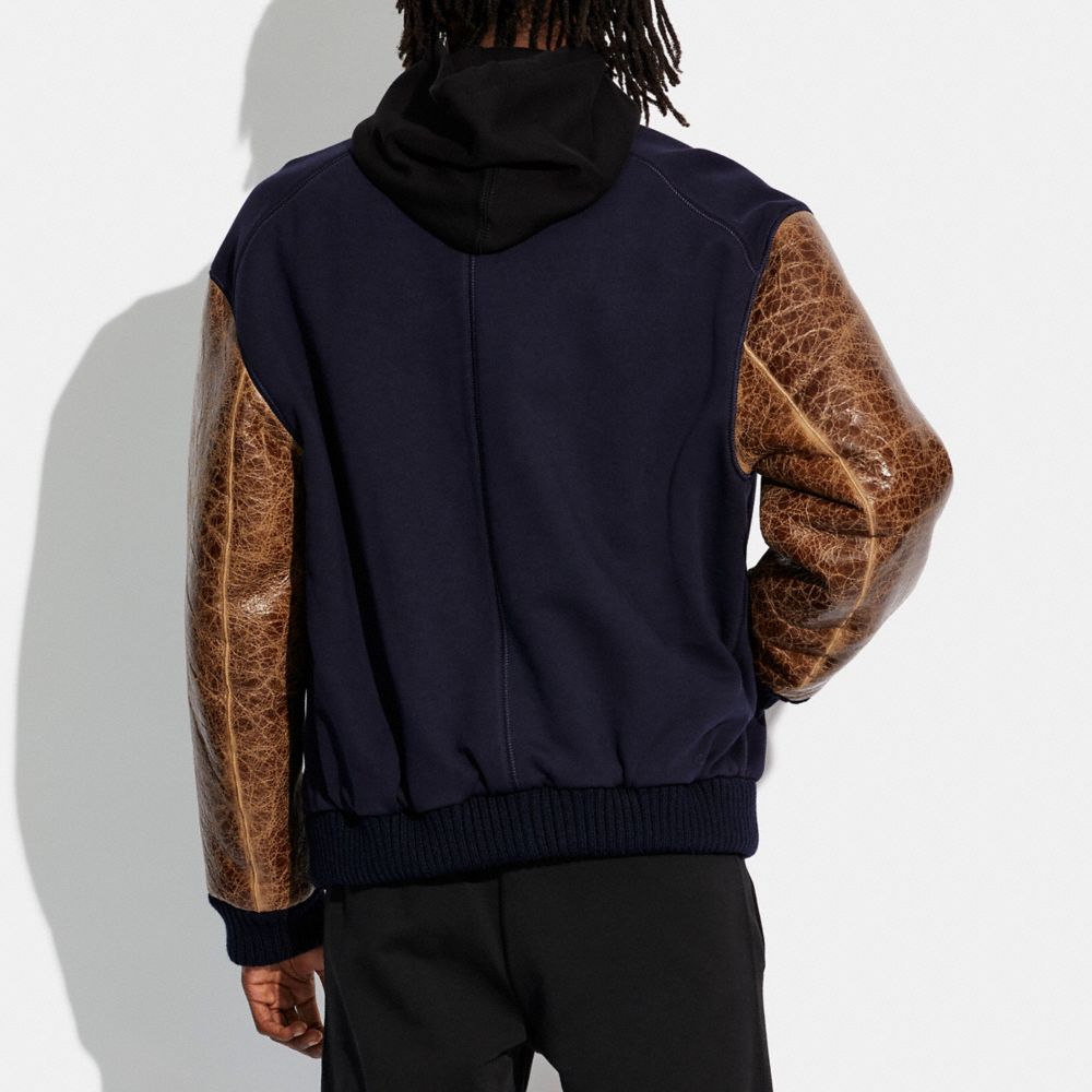 COACH Shearling Varsity Jacket