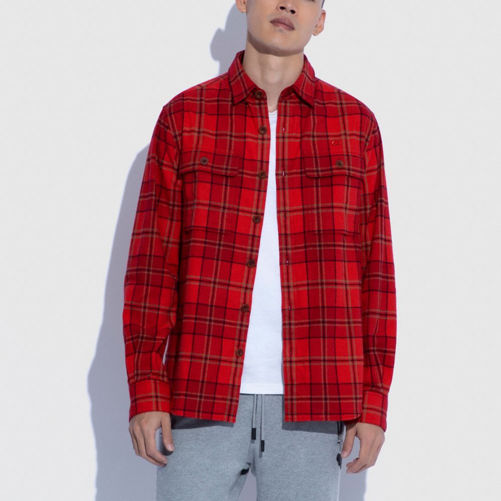 Chemise de pyjama en flanelle