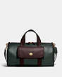 COACH®,REMIXED DUFFLE,Smooth Leather,X-Large,OL/Amazon/Dark Teak,Front View