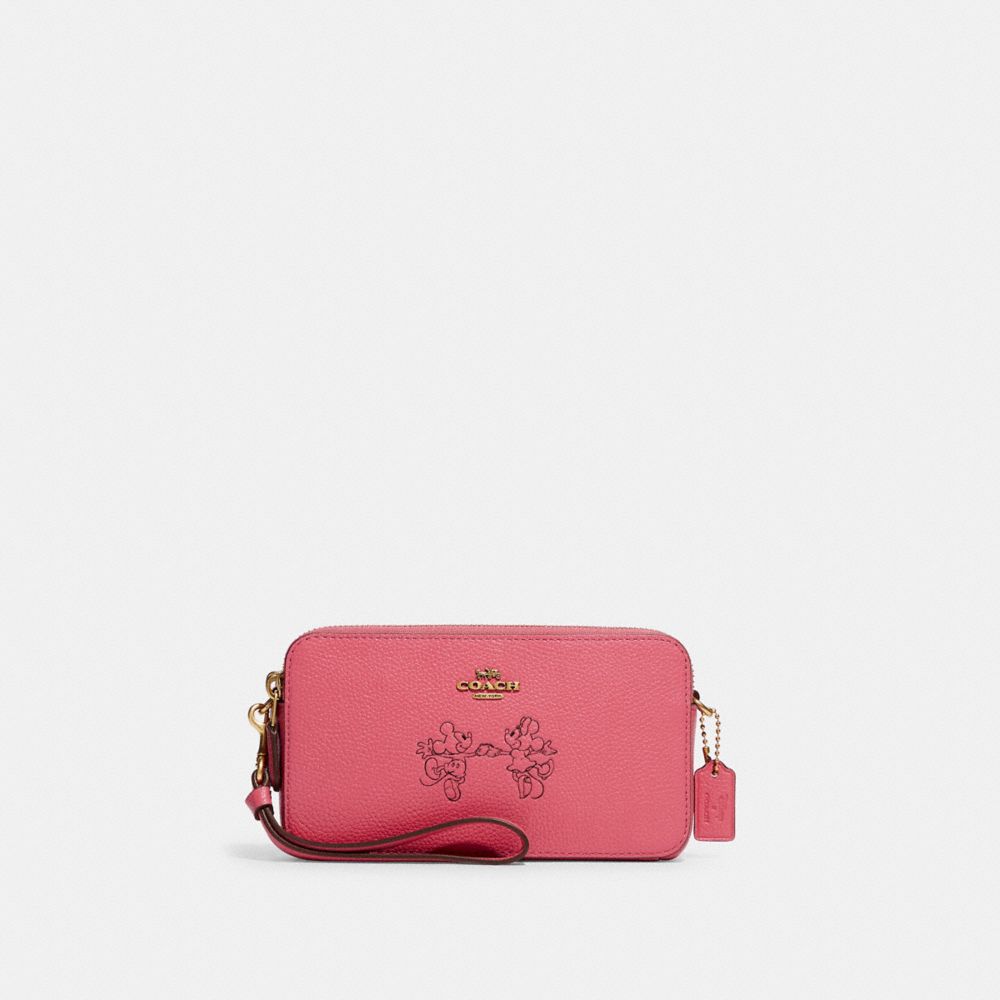 Disney X Coach Kira Crossbody Bag With Mickey Mouse And Minnie Mouse