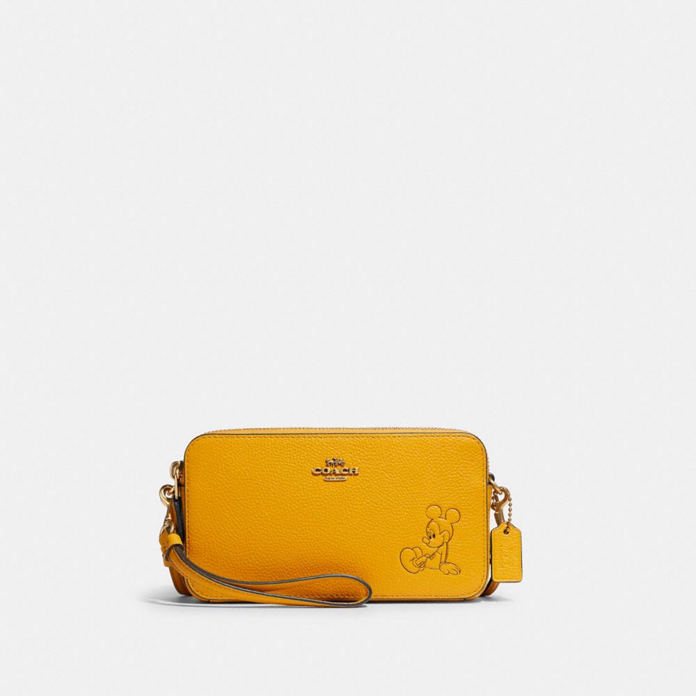 Yellow on sale coach crossbody