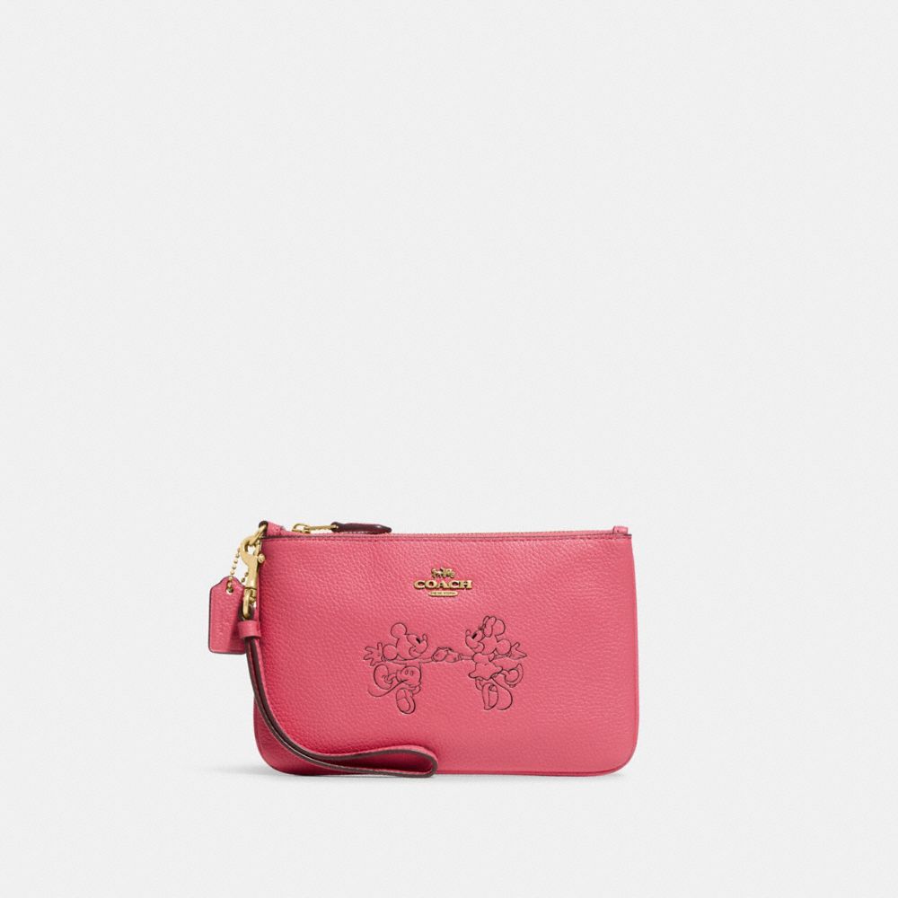 Coach hot sale mini wristlet