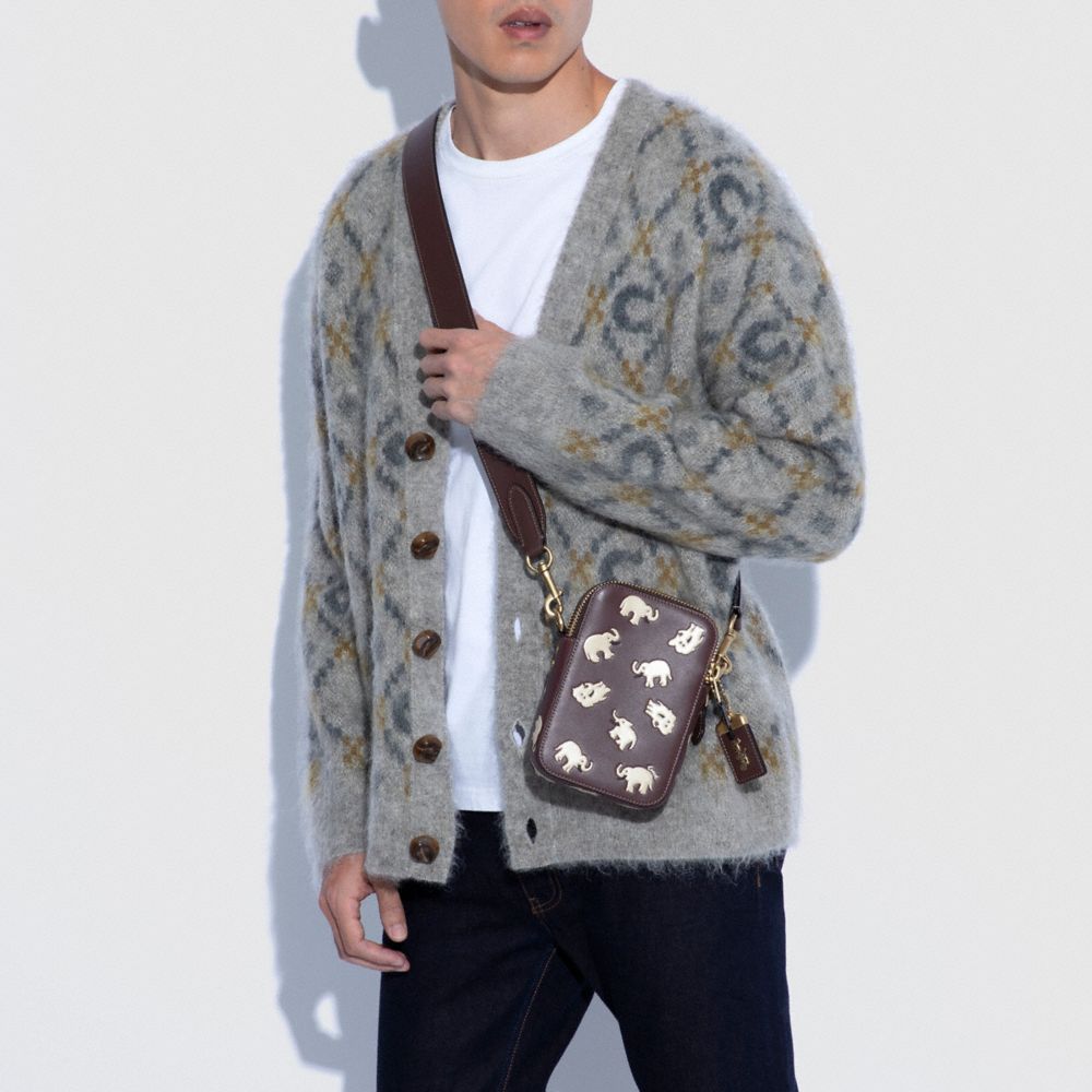 Rogue Crossbody 12 With Elephant Print