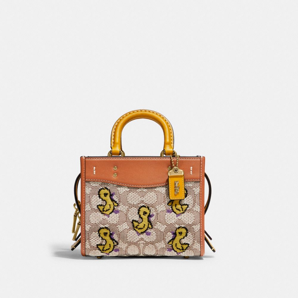 Coach Rogue 17 With Cherry Print Chalk/Multicolor