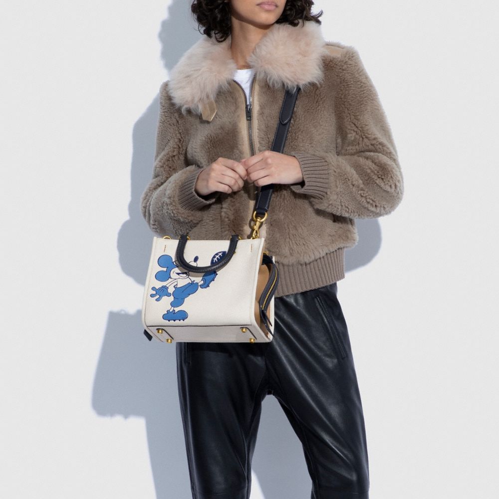 COACH® | Disney X Coach Rogue Bag 25 In Regenerative Leather