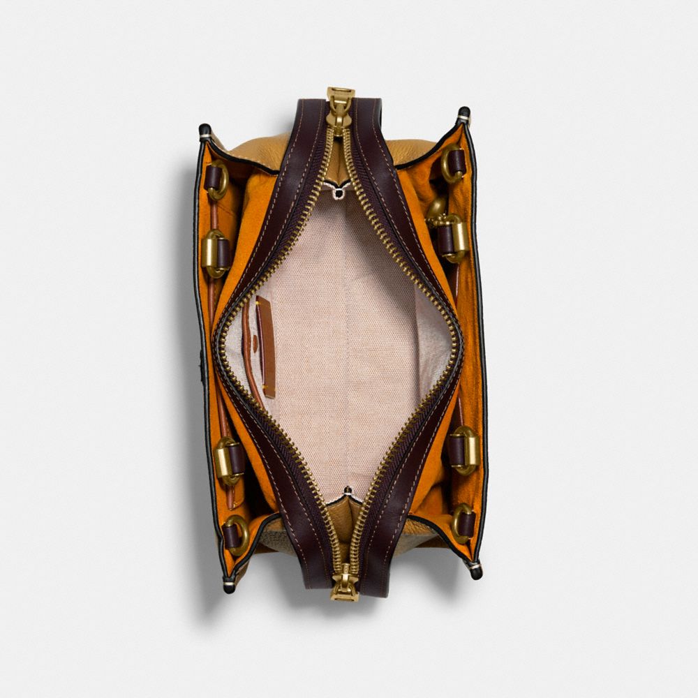 COACH®,Rogue Bag 25 With Creature Patches,,Inside View,Top View