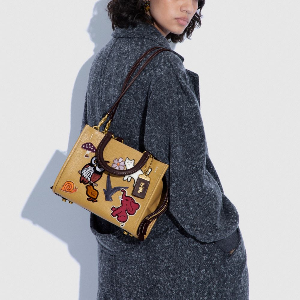 COACH®,Rogue Bag 25 With Creature Patches,,Detail View