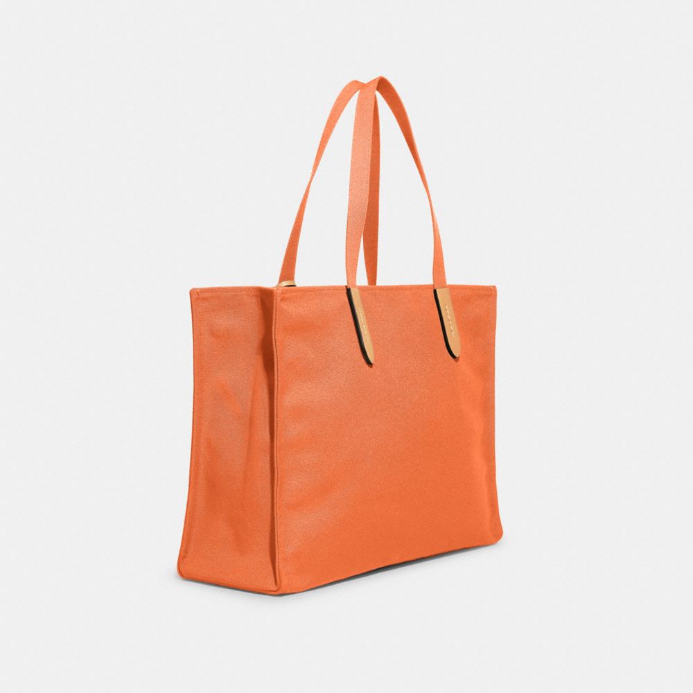 COACH®,Tote 42 In 100 Percent Recycled Canvas,,Angle View