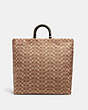Rogue Tote In Recycled Signature Canvas With Trompe L'oeil Print