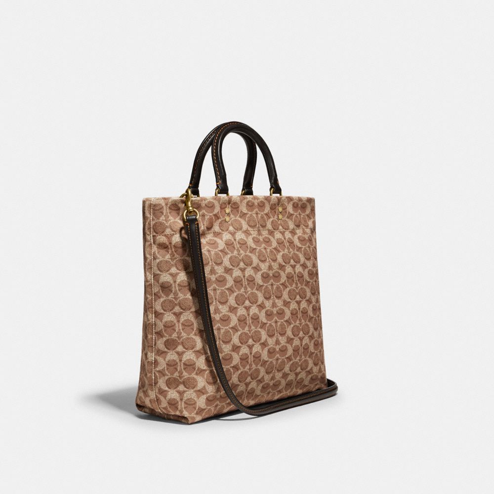 COACH®: Rogue Tote With Coach Link Detail