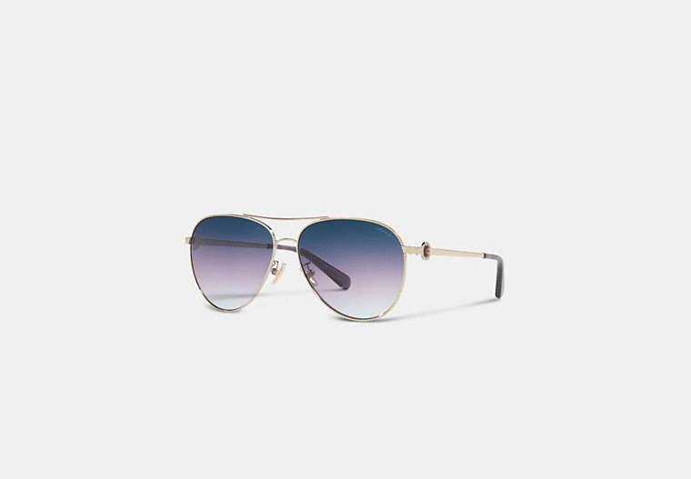 Metal Aviator Sunglasses