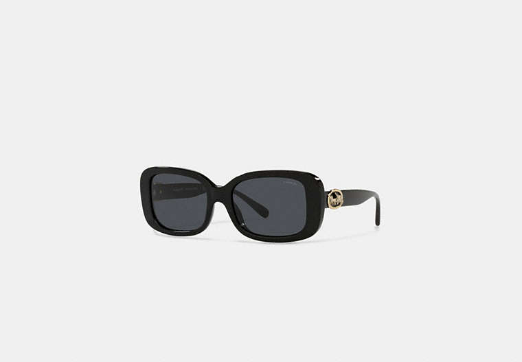 Horse And Carriage Rectangle Sunglasses