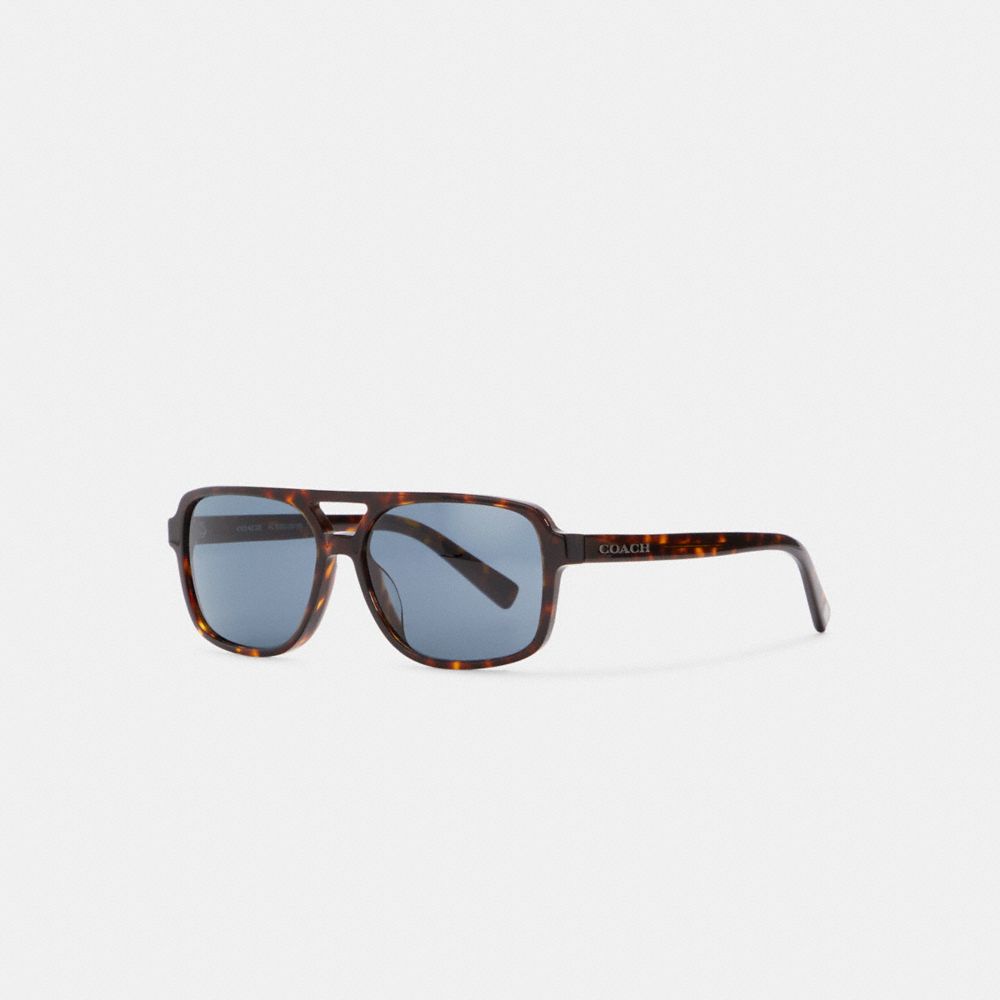 Coach cooper pilot store sunglasses